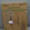 JOYOOSS Art Easel for Kids Easels for Toddlers with Paper Roll,Adjustable Wooden Magnetic Board Double Sided Whiteboard & Chalkboard 2-4 Art Easel for Kids Ages 4-8 Toddlers Painting Drawing Easel (Pink)