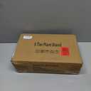 TOSKING 5 Tier Tall Plant Stand Indoor Outdoor, Heavy Duty Corner Plant Stand with Space-Saving Plant Shelf for Multiple Plants| Round Plant Table Design for Living Room Balcony Garden (Black, 38in)