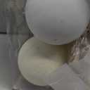 12 Pcs Neutral Matte Christmas Ball Ornaments 3.15 Inch Large Rustic Textured White Cream Beige Xmas Ornaments Boho Modern Christmas Decorations for Tree Farmhouse Decor