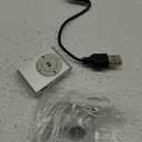 Mxzzand MP3 Player with Bluetooth Portable Music Player Mini MP3 Back Clip Player Durable with Memory Card and Cable(Silver)