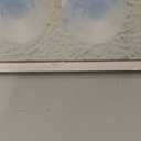 Colorful White Umbrellas Poster Print - Boho Wall Art Decor, Photo Wall Art for Home & Office (24x18 in | 60x45 cm, 1) Unframed)