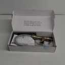 Brushed Gold Bathroom Faucet, Waterfall Bathroom Sink Faucet, 1 Hole Single Handle Farmhouse Lavatory Vanity Deck Mount Vintage with Pop Up Drain with Overflow Parts Mixer Tap