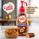 Nestle Coffee mate Coffee Creamer, Snickers, Concentrated Liquid Pump Bottle, Non Dairy, No Refrigeration, 50.7 fl oz (Pack of 2) (EXP 07/31/26)