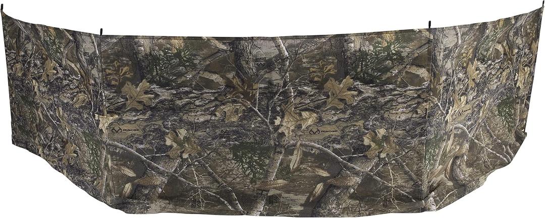 Allen Company Portable Ground Blind for Turkey and Deer Hunting - Outdoor Shooting Gear - Comes with Stakes for Easy Set Up - Realtree Edge Camo - 10" L x 27" H