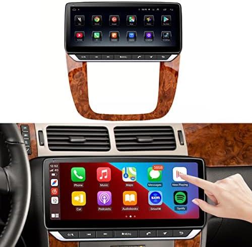 Radio for Chevy Chevrolet Silverado GMC Sierra Android Stereo 2007-2013 IPS 10.25inch Touch Screen Build in Wireless carplay Free Camera