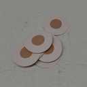 25Pack Freestyle Bandage for Libre 3 Sensor Covers Waterproof 14 Days Overpatch Tape CGM Adhesive Patches Without Hole, Beige