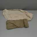 lulumoon Muslin Bassinet Sheets for Baby: Soft Bedside Sleeper Bassinet Fitted Sheets for Boys and Girls (Olive & Cream)