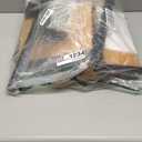 Laptop Desk Stand for Bed Portable Desk Overbed Bedside Mobile Laptop Table Rolling Foldable Table Adjustable Height with Locked Wheels & Mouse Pad for Office Sofa (Natural Color)