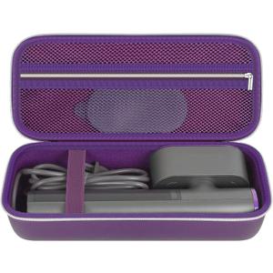 Steamer Case Compatible with Jack & Rose/for FEPPO/for Nesugar/for Kssvzz Portable Steamers, Handheld Iron Carrying Storage Bag Organizer with Mesh Pocket for Accessories-Purple