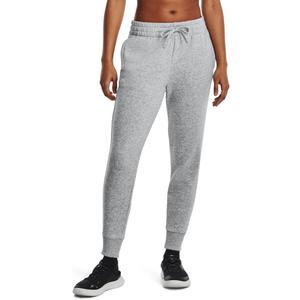 Under Armour womens Rival Fleece Joggers (4X-Large, (012) Mod Gray Light Heather / / White)