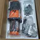 ZESUPER 4500 lb Winch Waterproof IP67 Electric Winch with Wireless Remote Synthetic Winch Rope Hawse Fairlead Handheld Remote ATV UTV Winches 12V Portable Power Winch