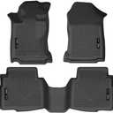 Husky Liners Floor Liner, WeatherBeater, Front / 2nd Row, Plastic, Black / Textured, Subaru Legacy / Outback 2020-24, Kit