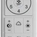 Remote Control Accessories for Bladeless Ceiling Fans with Lights