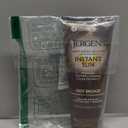 Jergens Natural Glow Instant Sun Tanning Moisturizer + Bronzer, Lightweight Sunless Tanning for Natural-Looking Color, Deep Bronze, 6 Oz