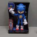 Sonic The Hedgehog 3 Ultimate Talking Sonic 12-Inch Figure, Features 30+ Iconic and Humorous Phrases and Sounds from The Movies, Light-Up Eyes and Quills