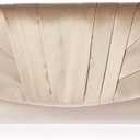 Jessica McClintock Women's Angel Satin Tuxedo Flap Evening Clutch | Satin, Tuxedo