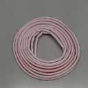 White Rubber Weather Stripping Door Seal Strip, D Shape Door Rubber Weather Seal Strip, SelfAdhesive Weatherstripping Soundproofing Doors Sealing Strip for Windows (23 feet, White)