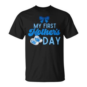 Habudda Baby Mother's Day T-Shirt Infant Bodysuit My 1st Mothers Day Baby Boy Girl Outfit Newborn Onesize Sleeve Tee, 0-2T, Soft Cotton