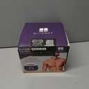 BLITZWAX Back and Nose Waxing Kit for Men, Hard Wax Warmer for Brazilian, Body and Face, At Home Hair Removal Kit, Beginner Friendly, Quick Heating, 93 Accessories, Blue Waves