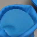 Giant Cupcake Molds,Dishwasher Safe Big Top Silicone Cupcake Molds,Non-Stick Jumbo Caupcake Bake sets for Easy Cake Decorating and DIY Bake tools(3 pack) (Blue)