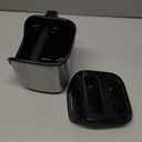 Ourokhome Knock Box Espresso Accessories, The Latest Patented Stainless Steel Espresso Machine Tool for Coffee Ground with Removable Knock Bar, Handle and Lid, Dishwasher safe, 4.8 inch