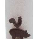 Farm Animal Paper Towel Holder, Rustic Kitchen Accessories, Freestanding Countertop Organization, 13 Inches