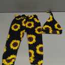 Unutiylo Preemie Newborn Baby Girls Clothes Ribbed Romper Bodysuit Pants Set Ruffle Spring Summer Outfits (6-12 Months, Yellow)