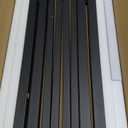 TUTOTAK End Table, Side Table, Tall Couch Table, Sofa Table, Living Room, Bed Room, Black TB01BK0832