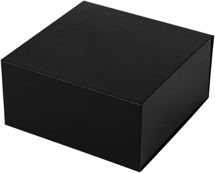 Magnetic Gift Box 15 Pack Black Large Gift Box with Lids Closure in Bulk, Luxury Cardboard Gift Boxes for Presents,Bridesmaid Proposal,Packaging for Small Business,Parties,Bulk 12x12x6