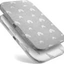 Baby Bassinet Mattress Topper, Waterproof Replacement Pad with Removable & Washable Mattress Covers (for Arms Reach Clear-Vue Co-Sleeper)