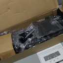 HUANUO Dual Monitor Mount for 2 Monitors up to 32 inches, Heavy Duty Dual Monitor Stand Holds up to17.6lbs, Dual Monitor Arm with Height Adjustable Tilt Swive Rotate, VESA Hole 75mm or 100mm