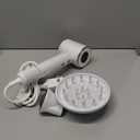 Rudd Hair Dryer with Diffuser, High Speed Hair Dryer with Display, 110000 RPM Brushless Motor for Fast Drying, 200 Million Negative Inoic Low Noise, White