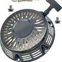 YAMAKATO GX390 Recoil Pull Starter w/Pull Cord for 11hp 13hp Honda and Clones GX340 GX610 GX620 Champion 420cc 439cc 459cc 389cc 338cc Black 28400-ZE3-W01ZA
