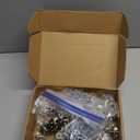 Ravinte 30 Pack Brushed Nickel Cabinet Pulls 1-1/4 inch Kitchen Drawer Pulls Cabinet Door Handles Knobs for Dresser