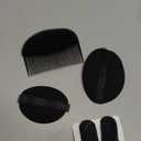 6-Piece Hair Bumps for Volume Insert, Fluffy Bumpits for Hair Set, Asymmetric Volume Pads with Black Sponge Inserts, Breathable Design for Enhanced Comfort and Style