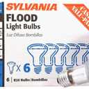 Sylvania Incandescent R20 Flood Light Bulbs, 45W, 230 Lumens, 2850K, Warm White, Value Pack  6 Pack (15676)