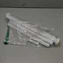 Shower Curtain Rod 31-80 in Adjustable Curtain Rod No Drilling Tension Shower Rod Stainless Steel for Bathroom Room Divider, White