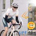 beister 6/3 Pairs UV Protection Cooling Arm Sleeves for Women Men, Long Sunblock Protective Cycling Arm Cover