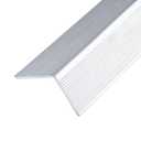 48" Long x 2" Wide x 1/4" Thick 6063 Aluminum Angle,1 Pcs Premium Aluminum Angle Iron Stock for Structural, Railings, Window Frames, Roofs, Corner Guards and DIY Projects