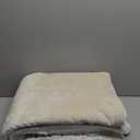 Bedsure GentleSoft Sherpa Fleece Throw Blanket Twin Size for Couch - Thick and Warm, Soft Fuzzy Plush Twin Blanket for Winter, Cream, 60x80 Inches