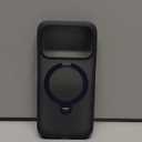 TORRAS Ostand Q3 Spin for iPhone 17 Pro Case with 360 Magnetic Stand, Fit for MagSafe, Camera Control, Built-in Kickstand, 4X Military-Grade Shockproof Slim Phone Case for iPhone 17 Pro, Deep Blue