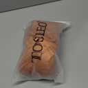 Tosleo Orange Velvet Throw Pillow Covers 24x24 inch Pack of 2 with Gold Leather Halloween Decorative Couch Pillowcases Luxury Modern Pillow Cover for Fall Living Room Bedroom Sofa Cushion Bed