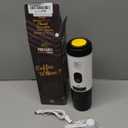 Portable Electric Espresso Machine, Travel Coffee Maker Brewer Compatible with Ground Coffee & NS Capsules (White with LCD Screen)