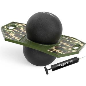 Flybar Pogo Trick Ball for Kids – Balance Bounce Board with Anti-Slip Deck – Pump Included - Indoor & Outdoor Toys for Boys and Girls Fun Way to Reduce Screen Time Supports up to 160 lbs – Ages 6+