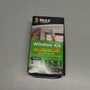 Duck MAX Strength Window Insulation Kit, Winter Window Seal Kit Fits up to 5 Windows, Heavy Duty Shrink Film Cuts to Size for Easy Indoor Installation, Window Tape Included,62 In. x 210 In., Clear