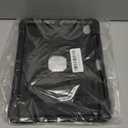 For iPad Air 11-inch (M3/M2) 2025/2024, iPad Air 5th/4th Generation 10.9 Inch Case (2022/2020), Heavy Duty Shockproof Rugged Protective Case with Pencil Holder, Black