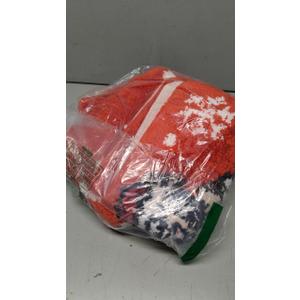 2 Pcs Merry Christmas Bathroom Rugs Set Soft Plush Santa Claus Bath Mat with Non-Slip Backing Washable Holiday Decorative Bath Rug Xmas Carpet for Christmas Bathroom Decor, 20 x 47 Inch