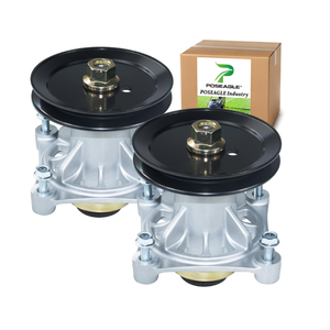 2 Pack 604214 Spindle Assembly Kit for Hustler Raptor 42 Spindles
Replace Hustler 604214 Spindle Assembly, 603987 Pulley for 42 inch Hustler Raptor Deck Spindle 938589 933937 931741 935742