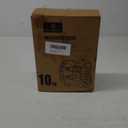 NATURELUX Weighted Vest with Reflective Stripe and Adjustable Buckle Straps, Black, 10 lbs