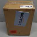 Amazon Basics Mesh Desk Organizer with Sliding Drawer, Double Tray and 5 Upright Sections, Black